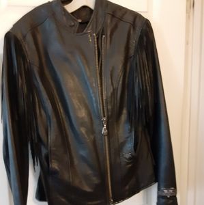 Woman's leather jacket